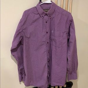 Men’s Ariat Print button down